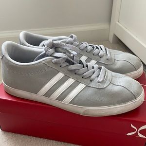 Light grey adidas sneakers